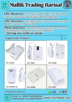 Gas Detector. LPG gas leak detectors, Natural LPG Gas Leak Alarm Gas Detector. home appliance and industrial also. ACJ-618F - Image 5