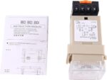 Analog Temperature Controller E5C2-R Analog Dial Temperature Controller, E5C2-R AC 220V Analog Dial K Input Relay Output Pointer, E5C2 Temperature Controller 0~399℃ - Image 2