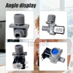 Washing machine inlet valve. solenoid valve, Water Inlet Valve, AC 220V/240V, BSPP 3/4”, Washer Water Inlet Electric Solenoid, Water Solenoid Valve Replacement. - Image 6